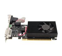 Scheda Grafica, Scheda GPU GT730 4GB DDR3 128 Bit a Mezza Altezza, Scheda Video da Gioco PCI Express X16 3.0 con Interfaccia, DVI, VGA, per Telaio del Computer