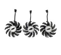 scheda grafica Ventola di raffreddamento da 78 mm PLD08010S12HH T128010SU compatibile con ventola di raffreddamento della scheda video grafica RTX 2060 2060 SUPER 2070 GAMING OC(Black 3-Fan PLD)
