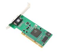 Scheda Grafica VGA PCI a 32 Bit, Scheda Grafica PCI da 8 MB, Supporto per Il di Canzoni VOD, PCI con Due Notc, Supporta la modalità Multi-Display, per ATI Rage X