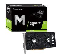 Scheda grafica video MaxSun GeForce GTX 1650 da 4 GB per PC da gioco GDDR6 128-bit, doppia ventola, HDMI/DP/DVI, 4K HDCP, DirectX 12