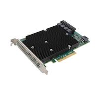 Scheda HBA LSI SAS 9300 16I, Scheda Controller RAID HBA da 12 Gbps con 16 Porte SAS SATA, per per Linux per VMware per FreeBSD
