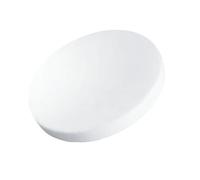 Scheda industriale piatta 10 pezzi di substrati circolari in ceramica, guarnizione elettronica a resistenza termica 99 fogli rotondi in allumina(3.3x7mm)