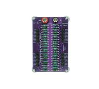 Scheda Induttore Programmabile Standard E12 da 40 Valori da 1uH A 2,2mH con Prese A Banana da 4 mm Scatola di Sostituzione 'Induttanza