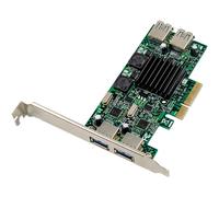 Scheda Interfaccia InLine 76619M PCIe x4 USB 3.2 Gen 1 Low Profile
