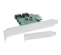 Scheda interfaccia InLine - SATA 6Gb/s a 2 vie - x1 PCIe 2.0 - RAID 0/1/SPAN