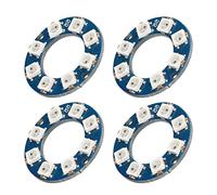 Scheda lampada ad anello LED, accessorio modulo luce RGB 4 pezzi 8 canali 5 V WS2812 5050 per stanza