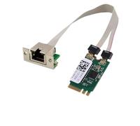 Scheda LAN Ethernet Adattatore di rete porta COM M2 A/E a RJ45 M.2 E KEY RTL8125B Chip Scheda di rete Gigabit 2.5G/1G/100Mbps