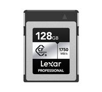 Scheda Lexar CFexpress 128 GB PCIe Gen3 ×2 1750 MB/s Nero Argento