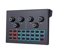 Scheda live, scheda cambia voce per giochi per computer per telefoni cellulari, supporta doppio telefono cellulare live, porta di ricarica USB, regolazione, facile da