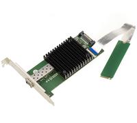 Scheda M2 1 Porta Rete Fibra SFP+ 10G 10 GIGABIT ETHERNET Intel 82599EN