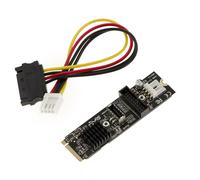 Scheda M2 PCIe M Key 2 Porte USB3 5G Su Connettore 19 Pin E Tipo E - VIA VL805