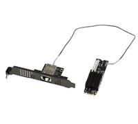 KALEA-INFORMATIQUE Scheda controller di rete M2 RJ45 10G LAN 10 GIGABIT ETHERNET per porta PCIe M2, chiave M o B+M con CHIPSET AQUANTIA AQC113