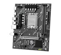 Scheda madre adatta per JGINYUE H810M-D/B Mothboard M-ATX for Intel® Core Ultra200 Series CPU 225/245K/265K DDR5 RAM MAX 64 GB for Office Home Video Editing
