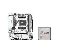 Scheda madre adatta per JGINYUE R5-2600 CPU B350M PLUS ARGB scheda madre kit PC desktop DDR4 MAX 32 GB combo pacchetto fai da te ufficio casa gioco leggero