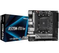 Asrock Am4 A520m-itx/ac One Size Black / Silver