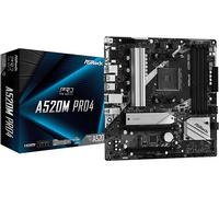 Asrock A520M Pro4 mATX - Scheda madre AM4 M.2/HDMI/DP/D-Sub/USB3.2 90-MXBDU0-A0UAYZ