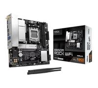 ASRock Scheda madre B850M Rock WiFi Socket AM5 Micro-ATX, supporta AMD Ryzen serie 9000/8000/7000, DDR5 8200+ (OC), PCIe 5.0, WiFi 6E, 2.5G LAN B850