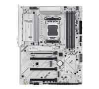 ASUS B650E MAX GAMING WIFI W, Scheda Madre AMD ATX, 8+2+1 Fasi Alimentazione, Slot DDR5, PCIe 5.0, 3 slot M.2, Wi-Fi 6E, Realtek 2.5Gb, DisplayPort, HDMI, USB-A e USB-C da 10Gbps, Aura Sync, Bianca