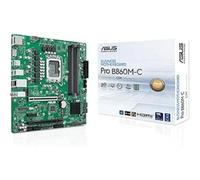 ASUS PRO B860M-C-CSM Business Mainboard Socket Intel LGA 1851 (microATX, PCIe 5.0, DDR5, SafeSlot, ASUS Control Center Express, CSM, Q-LED Core, COM Debug header)