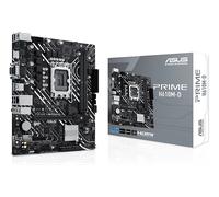 ASUS PRIME H610M-D, Scheda Madre Intel mATX, Slot DDR5, Nera | LGA 1700, PCIe 4.0, slot M.2, Realtek 1 Gb Ethernet, HDMI, VGA, USB 3.2 Gen 1, SATA 6 Gbps, Header RGB