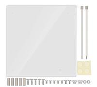 Scheda Madre Cornice in Acrilico Cornice Aperta Custodia per Computer in Acrilico Trasparente Overlock Supporto Base Fai da Te per Scheda Madre ITX