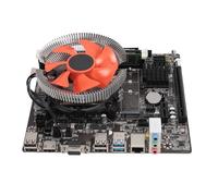 Scheda Madre da Gioco B75 LGA 1155, CPU 8G DDR3 Con Ventola, Set CPU I5 3470, PCI E X16, USB3.0, M.2 NVME, SATA, ATX