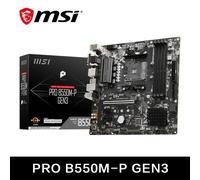 Scheda madre da gioco MSI PRO B550M-P GEN3 AMD AM4 DDR4 M.2 supporta la scheda madre del Computer Desktop serie Ryzen CPU R3 R5 R7 5000 e 3000