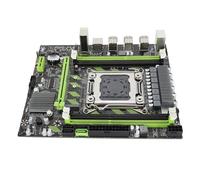 Scheda Madre da Gioco X79G, Scheda Madre per Computer LGA 2011 con 4 Memorie DDR3, Scheda Madre per PC con Interfaccia a Stato Solido M.2 per X79
