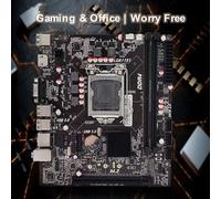 scheda madre DDR4 H310B4 ATX LGA1151 64G Dual M.2 SATA 3.0