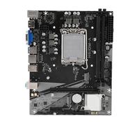Scheda Madre del Computer H610M A con RTL8111H, Supporto Memoria DDR4 per CPU LGA1700 12 13 14 Generazione, Porte M.2 NVME USB3.0 Slot SATA3.0, per Ufficio, Giochi, Design