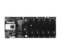 Scheda madre del gioco Scheda Madre For Il Mining Fit For BTC-T37 Con 8 GPU For Di Bitcoin, Crypto, Etherum E 128 GB SSD MSATA DDR3, RAM Da 1600 MHz