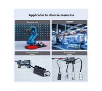 Scheda Madre del Modulo di Controllo Servo A 6 Canali Open Source con Scheda di Controllo del Braccio Robotico ESP32 Integrata
