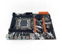 Scheda madre desktop X99 LGA 2011-3 per processori Intel Xeon E5 V3/V4, Core i7 (ATX, DDR4 MAX 128GB, PCIe 3.0, NVME/NGFF M.2, Gigabit LAN) 8SATA2.0/2*PCI-E 16X Soft Routing Board
