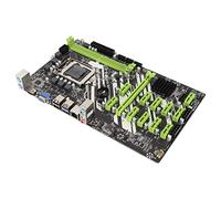 Scheda Madre di Mining per PC Desktop - LAN Gigabit, DDR4 a 2, 3 3.0, Interfaccia VGA, Slot PCIe - Scheda Madre Ideale per l'uso in Ufficio
