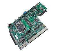Scheda madre espandibile C246 per montaggio su rack che supporta l'affidabilità LED DDR4 da 64 GB per la scheda madre industriale dei centri