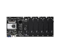 Scheda madre for il mining Fit For BTC-T37 con 8 GPU for di Bitcoin, Crypto, Etherum e 128 GB SSD MSATA DDR3, RAM da 1600 MHz scheda madre