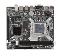 Scheda Madre Gaming H81, Scheda Madre Computer DDR3 per LAG 1150, Scheda Madre PC Supporta Scheda Madre Desktop VGA HDMI con Scheda LAN Gigabit, 3x SATA 2.0, 4xUSB2.0, 2xUSB3.0