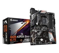 Scheda Madre GIGABYTE A520 AORUS ELITE - Compatibile con i processori AMD Ryzen serie 5000 AM4, VRM digitale puro a 5+3 fasi, fino a 4733MHz DDR4 (OC), PCIe 3.0 x4 M.2, LAN GbE, USB 3.2 Gen2 - Nouvo