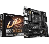 GIGABYTE B550M DS3H Scheda madre - CPU AMD Ryzen 5000, VRM a 5+3 fasi, fino a 4733 MHz DDR4, 1xPCIe 4.0 + 1xPCIe 3.0 M.2, LAN 1GbE, USB 3.2 Gen 1
