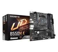 GIGABYTE B550M K Scheda madre - CPU AMD Ryzen 5000, fino a 4733 MHz DDR4, 1xPCIe 4.0 + 1xPCIe 3.0 M.2, LAN 1GbE, USB 3.2 Gen 1