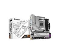 GIGABYTE B650M AORUS ELITE AX ICE Scheda madre - AMD Ryzen serie 9000, VRM a 12+2+2 fasi, fino a 8000 MHz DDR5 (OC), 1xPCIe 5.0 + 1xPCIe 4.0 M.2, LAN 2,5 GbE, WIFI 6E, USB 3.2 Gen 2x2