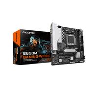 GIGABYTE B650M GAMING WIFI6E Scheda Madre - CPU AMD Ryzen Serie 9000, VRM 5+2+2 fasi, fino a 6400 MHz DDR5 (OC), 1xPCIe 4.0 M.2, LAN 2,5 GbE, WIFI 6E, USB 3.2 Gen 1