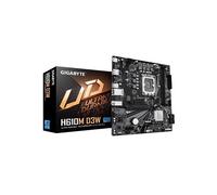 GIGABYTE H610M D3W Scheda Madre - Supporta CPU Intel Core di 14ª generazione, VRM a 5+1+1 fasi, fino a 5600MHz DDR5, 1xPCIe 3.0 M.2, LAN 1GbE, USB 3.2 Gen 1