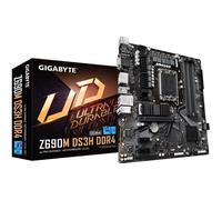 Scheda madre Gigabyte Z690M DS3H DDR4 Micro ATX - Supporta processori Intel Core di 12a generazione (LGA 1700), design 6+2+1 VRM,...