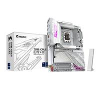 GIGABYTE Z890 AORUS ELITE X ICE Scheda Madre - Supporta CPU Intel Core Ultra (Serie 2), VRM a 16+1+2 fasi, fino 9500MHz DDR5 (OC), 1xPCIe 5.0 + 4xPCIe 4.0, Wi-Fi 7, LAN 2.5GbE, Thunderbolt 4 [Z890 A I