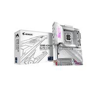 GIGABYTE Z890 AORUS ELITE X ICE Scheda Madre - Supporta CPU Intel Core Ultra (Serie 2), VRM a 16+1+2 fasi, fino 9500MHz DDR5 (OC), 1xPCIe 5.0 + 4xPCIe 4.0, Wi-Fi 7, LAN 2.5GbE, Thunderbolt 4 [Z890 A I