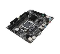 Scheda Madre H110, DDR3 a Doppio Canale, Interfaccia M.2, Trasferimento da 32 GB/s, Espandibile, Condensatori Completamente Solidi, SATA2.0 con HDMIa, VGA per PC Desktop