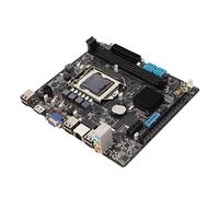 Scheda Madre H55M Lga 1156 Memoria della Scheda Madre Schede Madri Desktop per Giochi da Ufficio, per Sata2.0 Pcie 2Xddr3 VGA Doppio Canale, Scultura Desktop per Usb2.0, Scheda