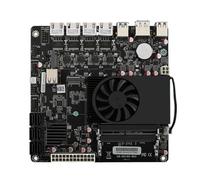 Scheda madre industriale N5105 Schede madri NAS 4 core 4 thread Processore a basso consumo 4x2.5G i225 Rete 2 slot M.2 6xSATA DP HD(Motherboards)