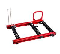 Scheda madre ITX con telaio in lega di alluminio, telaio mini open frame fai-da-te, supporto per computer PC, alimentatore ATX ordinario di grandi dimensioni per ITX 6.7 * 6.7 pollici